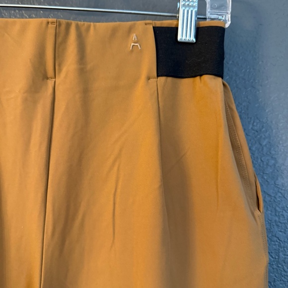 ADAY • Turn it Up pant - camel brown - Small high rise straight leg - Picture 5 of 7